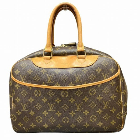Louis Vuitton Deauville, Brown, Canvas, handbag