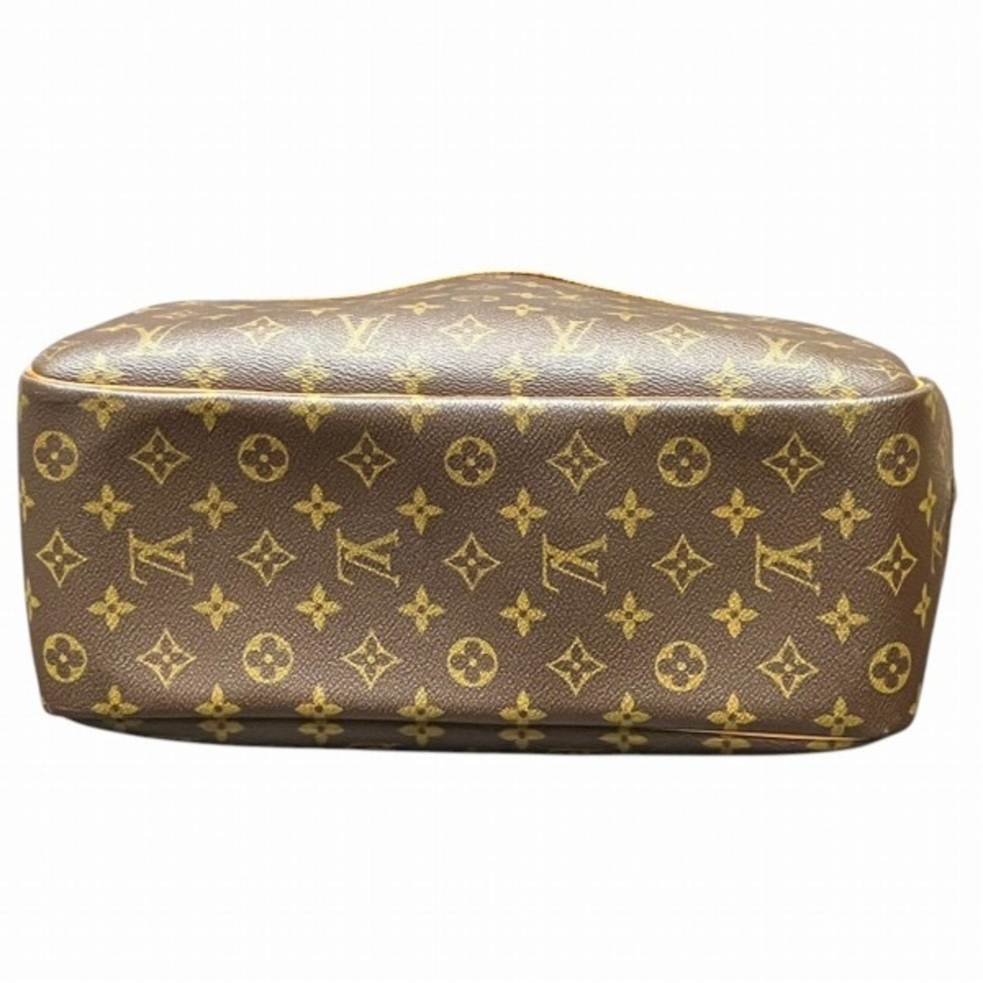 Louis Vuitton Deauville, Brown, Canvas, handbag