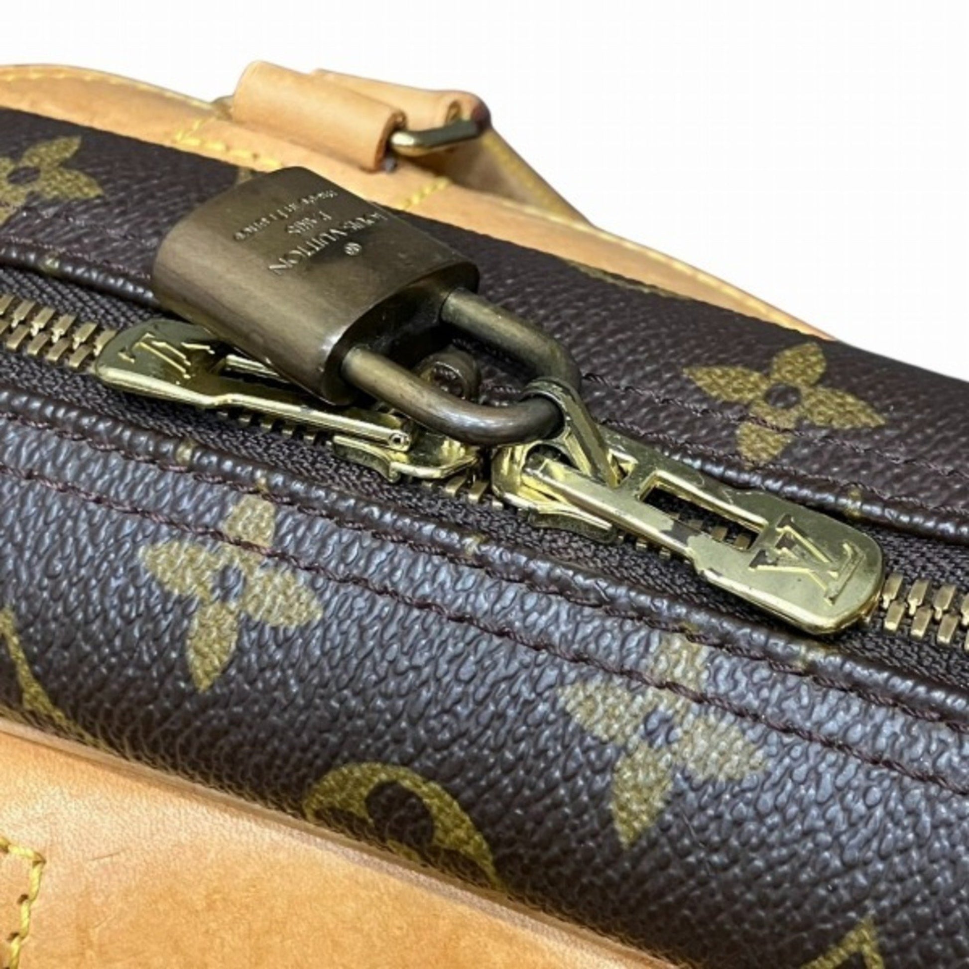 Louis Vuitton Deauville, Brown, Canvas, handbag