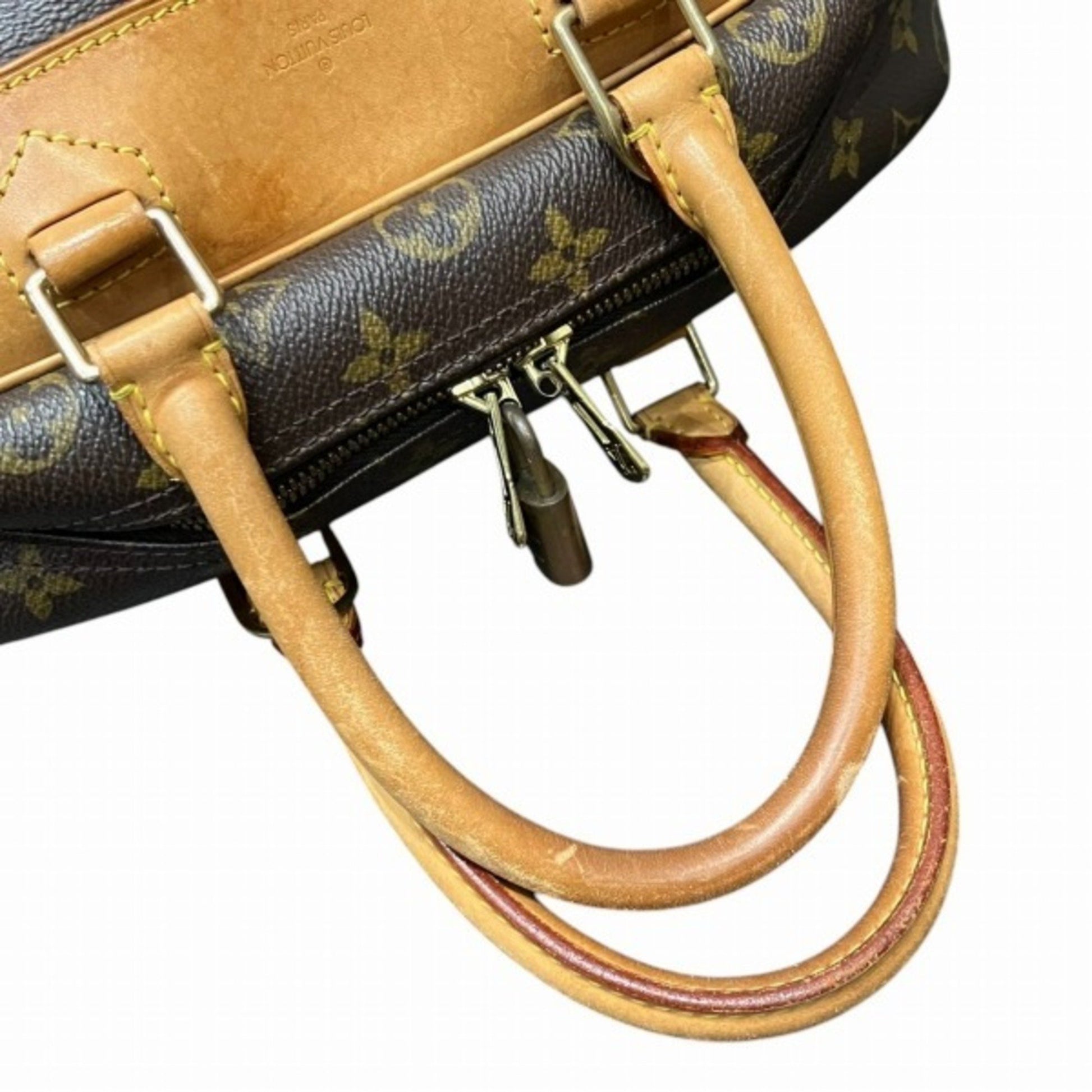 Louis Vuitton Deauville, Brown, Canvas, handbag