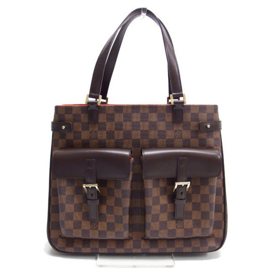 Louis Vuitton Uzes, Brown, Canvas, tote