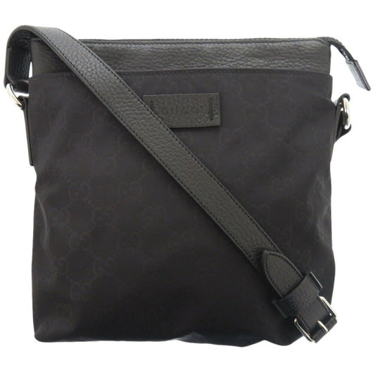 Gucci, Black, NYLON, shoulder