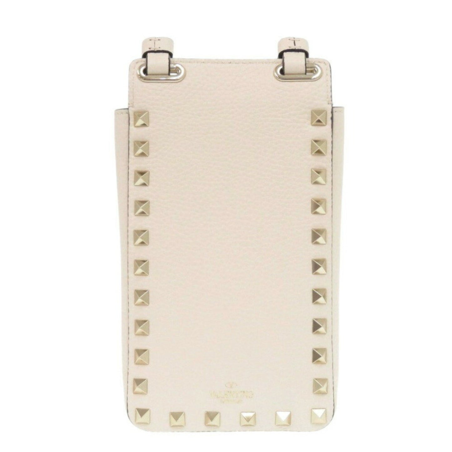 Valentino Garavani Rockstud, White, Leather, shoulder