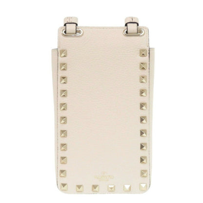 Valentino Garavani Rockstud, White, Leather, shoulder