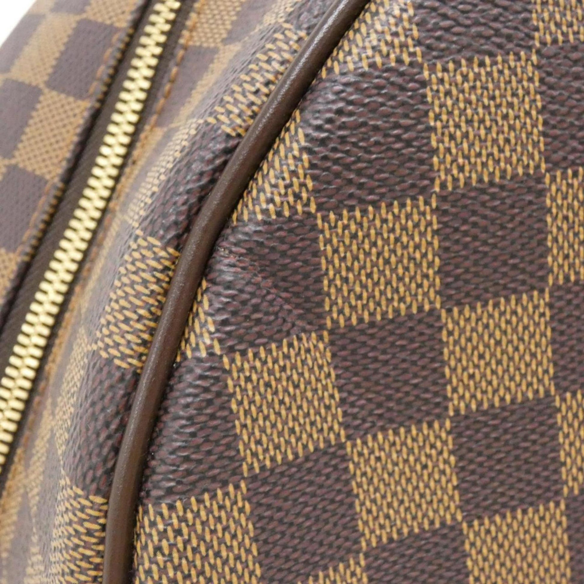 Louis Vuitton Nolita, Brown, Canvas, handbag