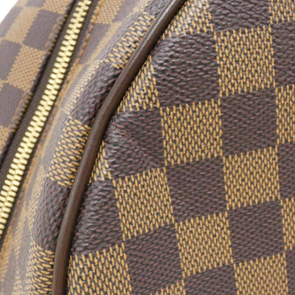 Louis Vuitton Nolita, Brown, Canvas, handbag
