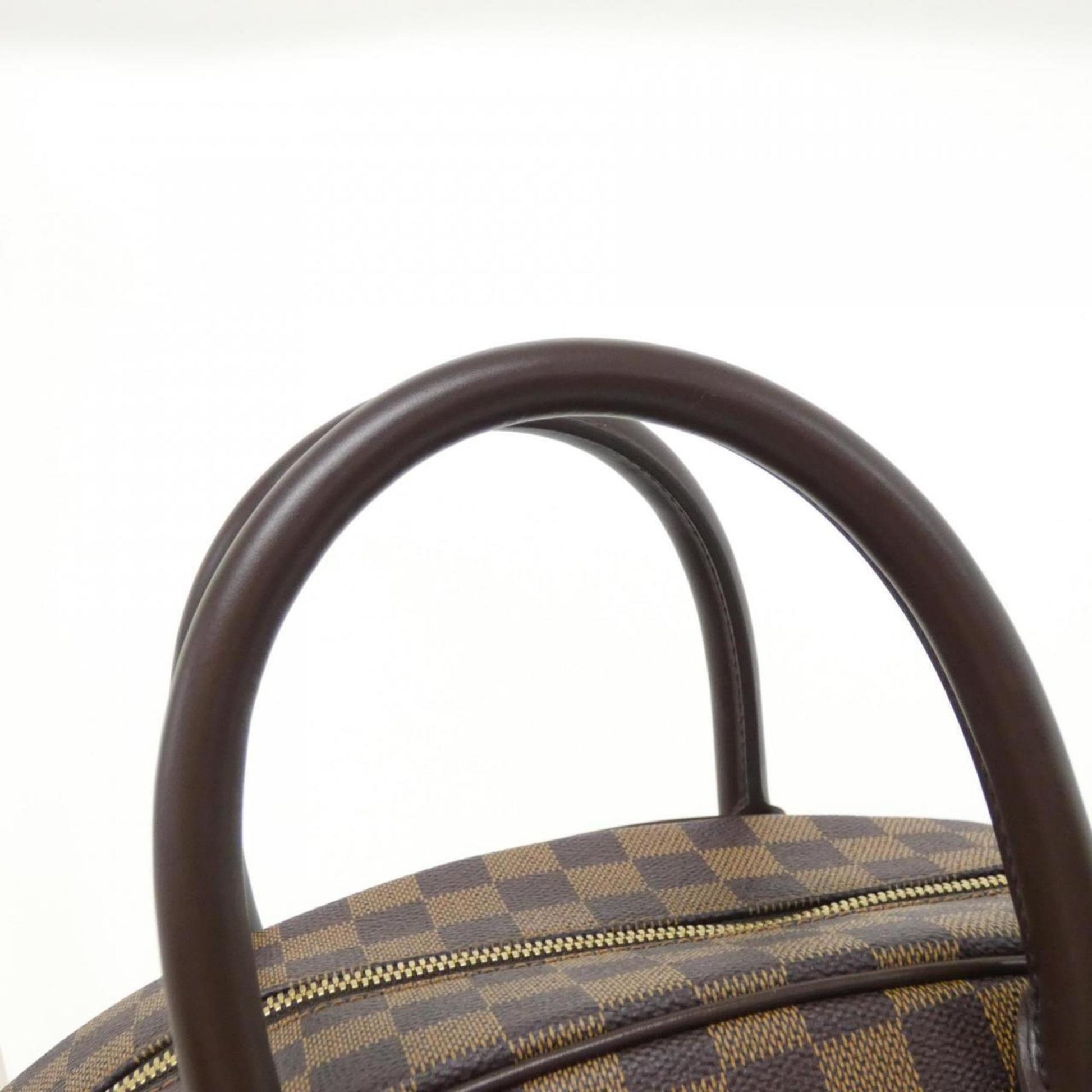 Louis Vuitton Nolita, Brown, Canvas, handbag