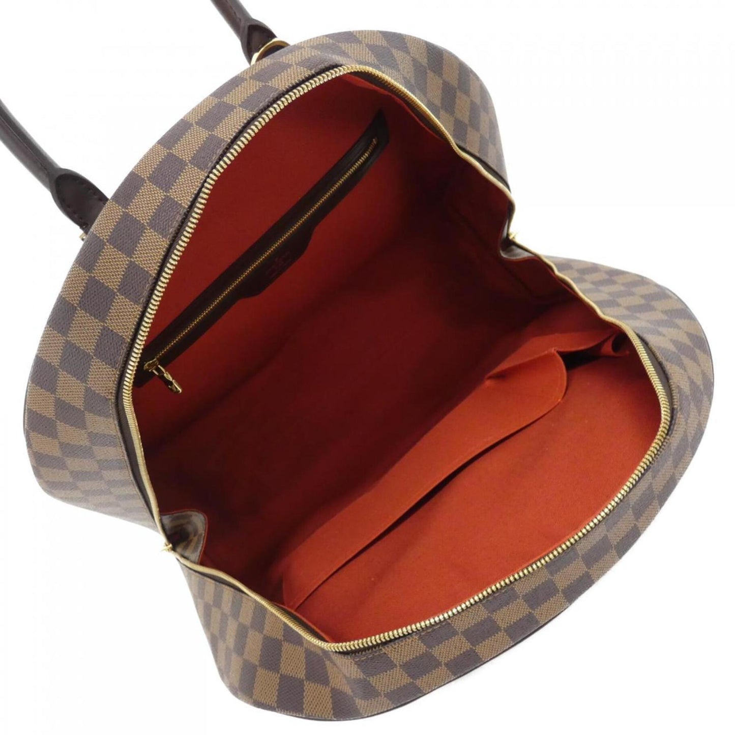Louis Vuitton Nolita, Brown, Canvas, handbag