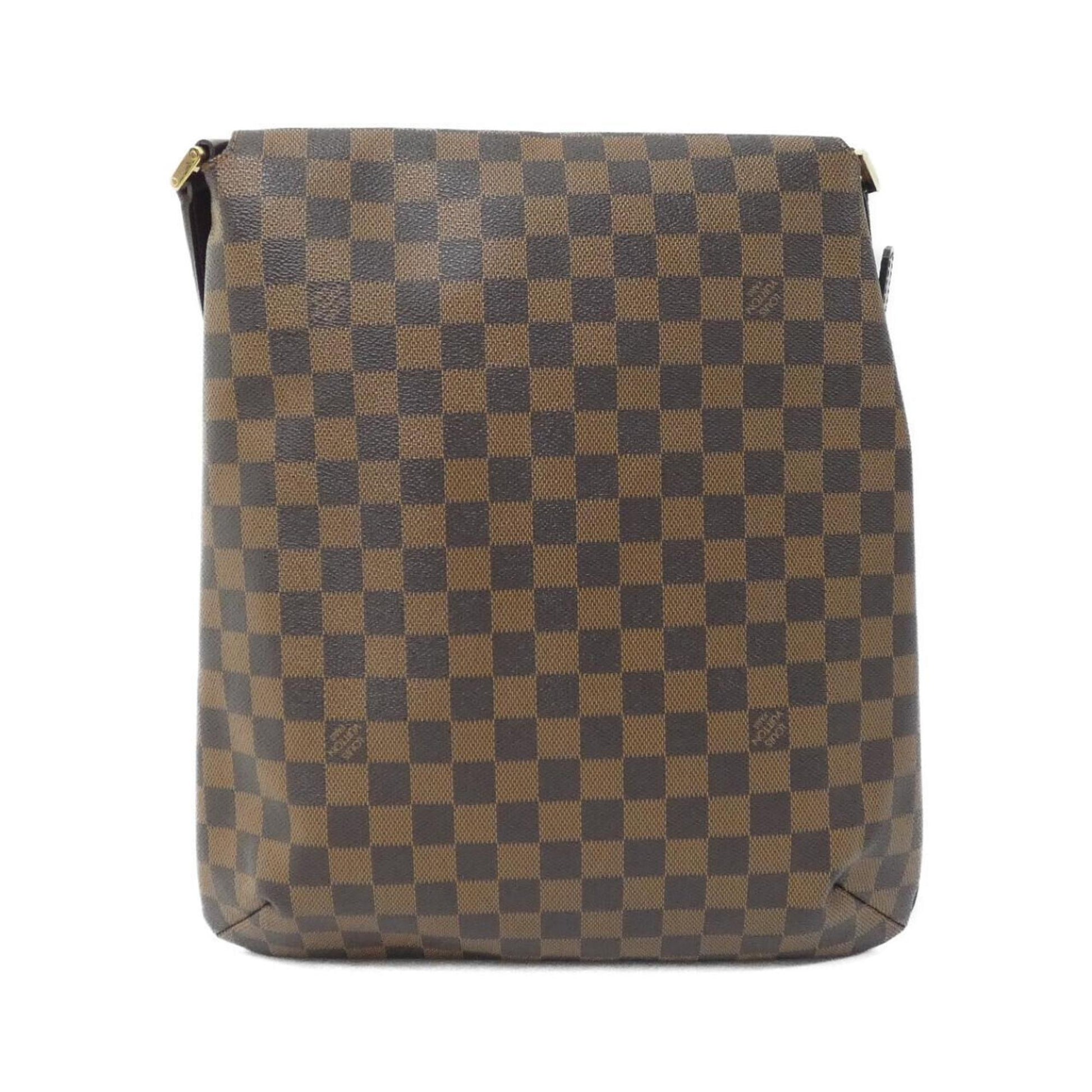 Louis Vuitton Musette, Brown, Canvas, shoulder