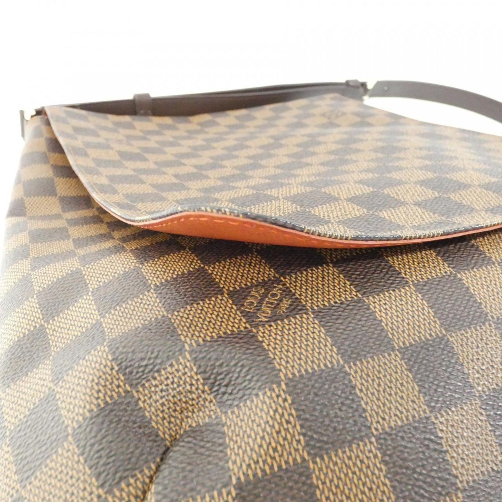 Louis Vuitton Musette, Brown, Canvas, shoulder