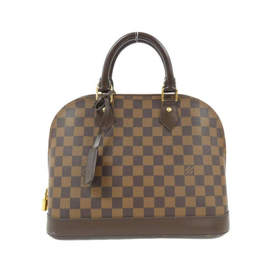 Louis Vuitton Alma, Brown, Canvas, handbag