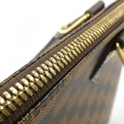Louis Vuitton Alma, Brown, Canvas, handbag