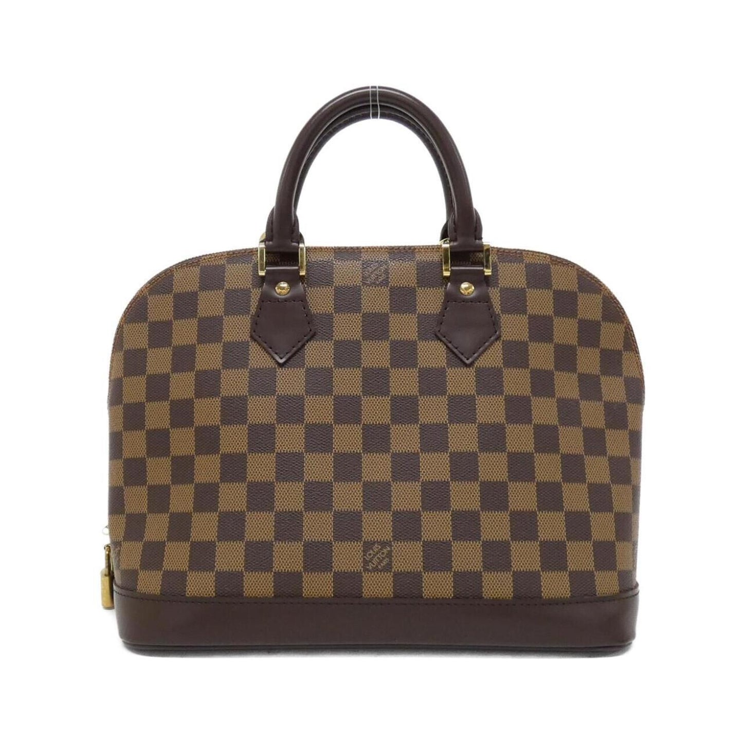 Louis Vuitton Alma, Brown, Canvas, handbag