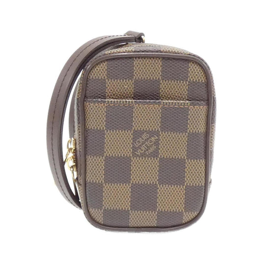 Louis Vuitton Etui Okapi, Brown, Canvas, clutch