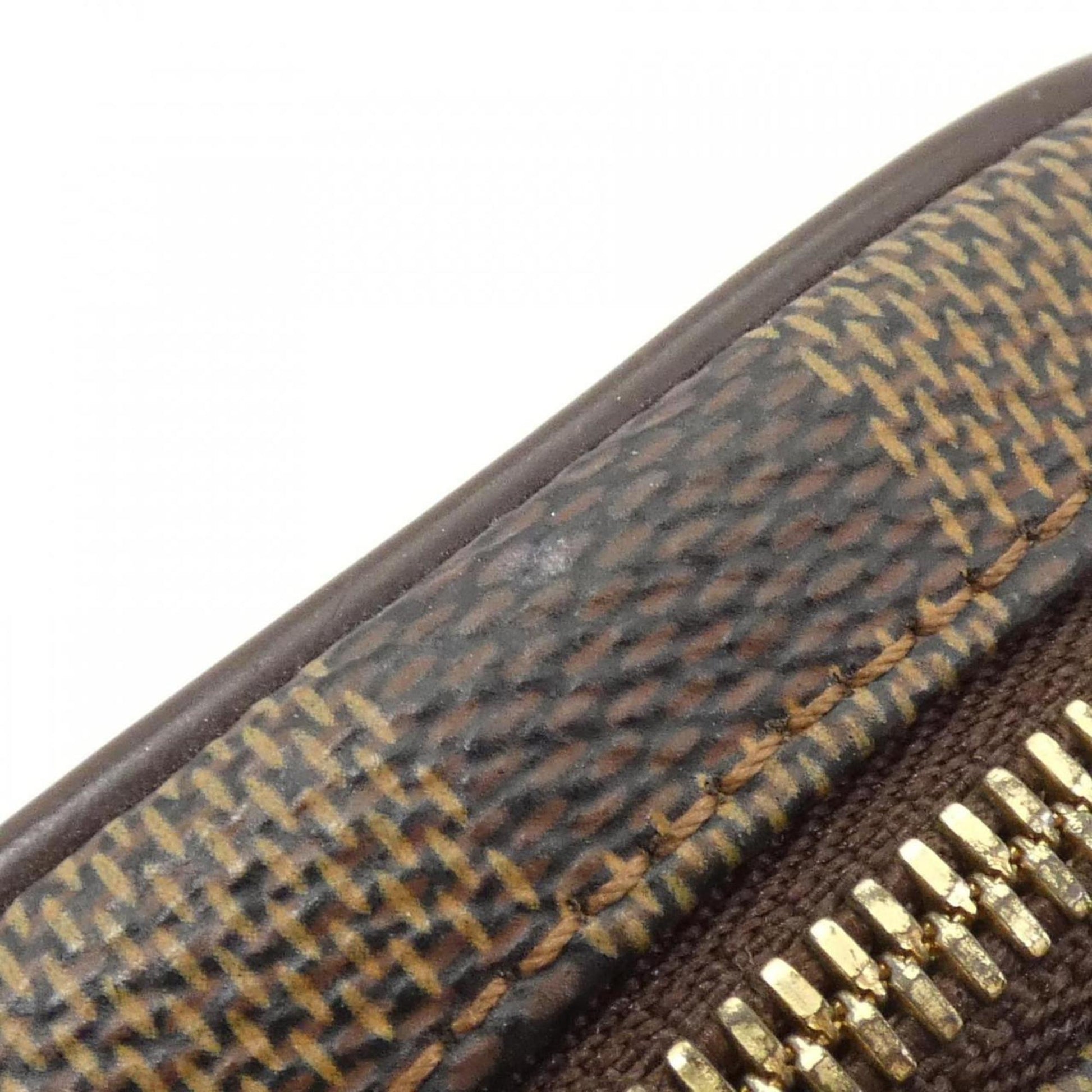 Louis Vuitton Etui Okapi, Brown, Canvas, clutch