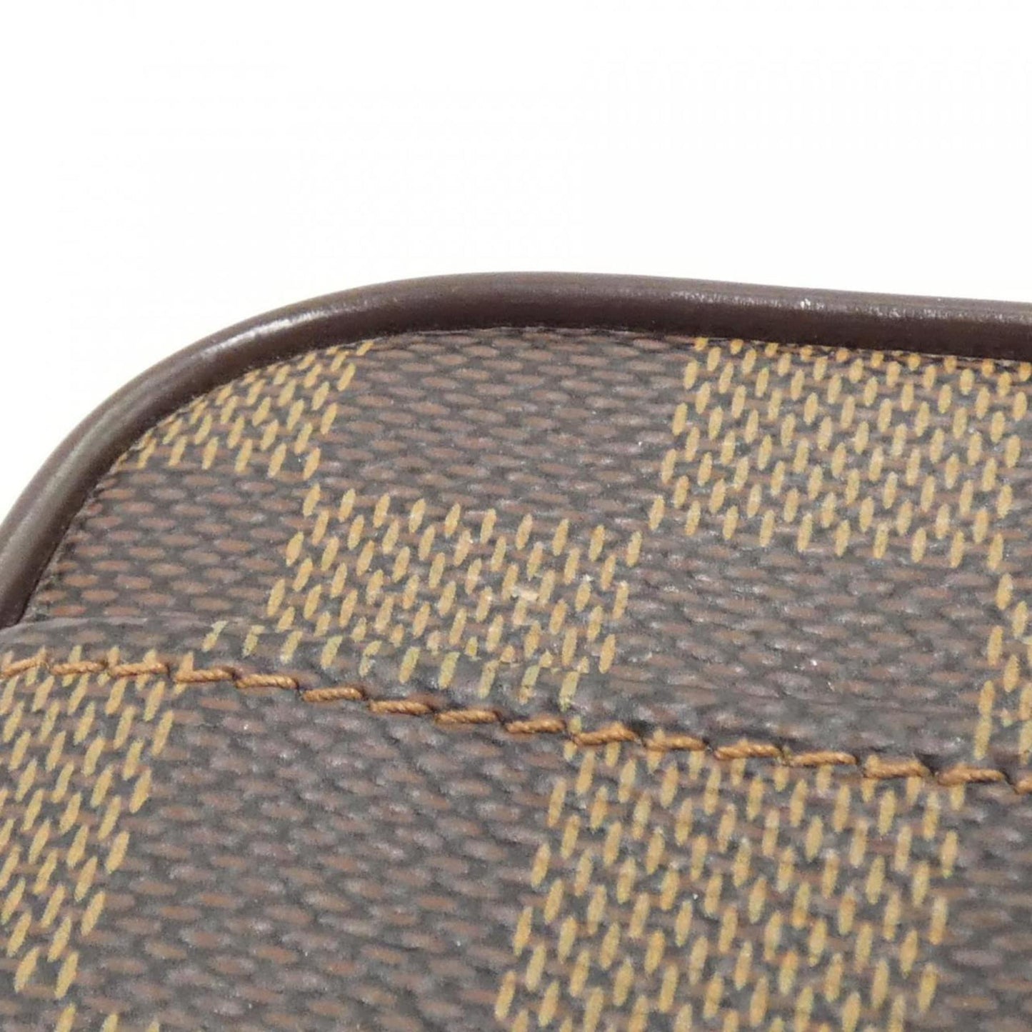 Louis Vuitton Etui Okapi, Brown, Canvas, clutch