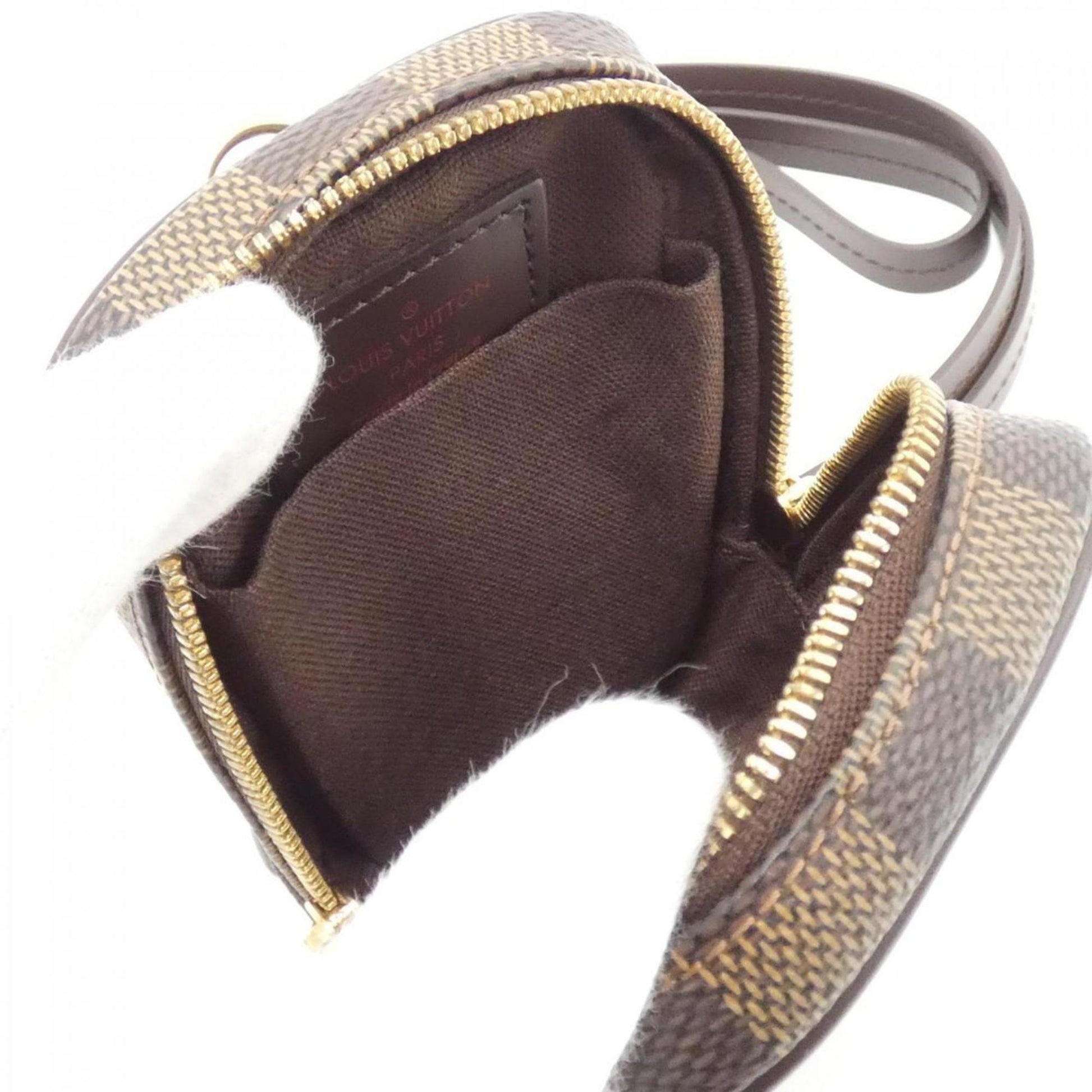 Louis Vuitton Etui Okapi, Brown, Canvas, clutch