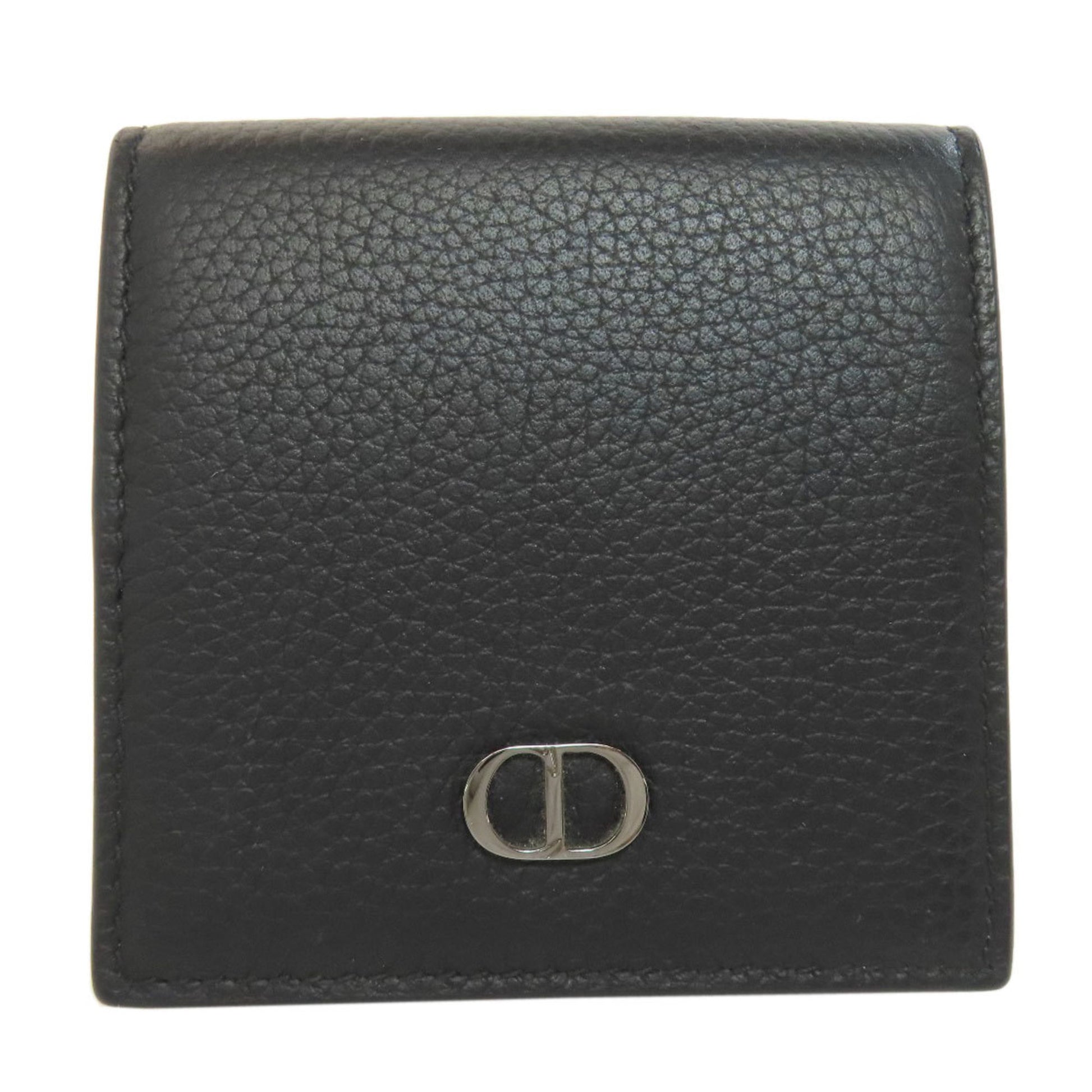 Dior CD, Black, Leather, wallet