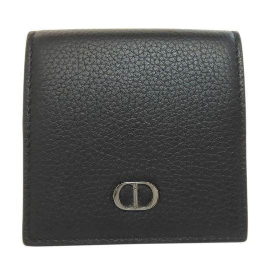 Dior CD, Black, Leather, wallet
