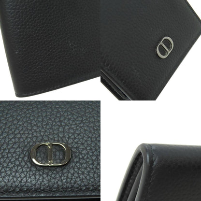 Dior CD, Black, Leather, wallet