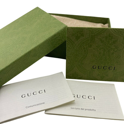 Gucci Interlocking G, Blue, Leather, wallet