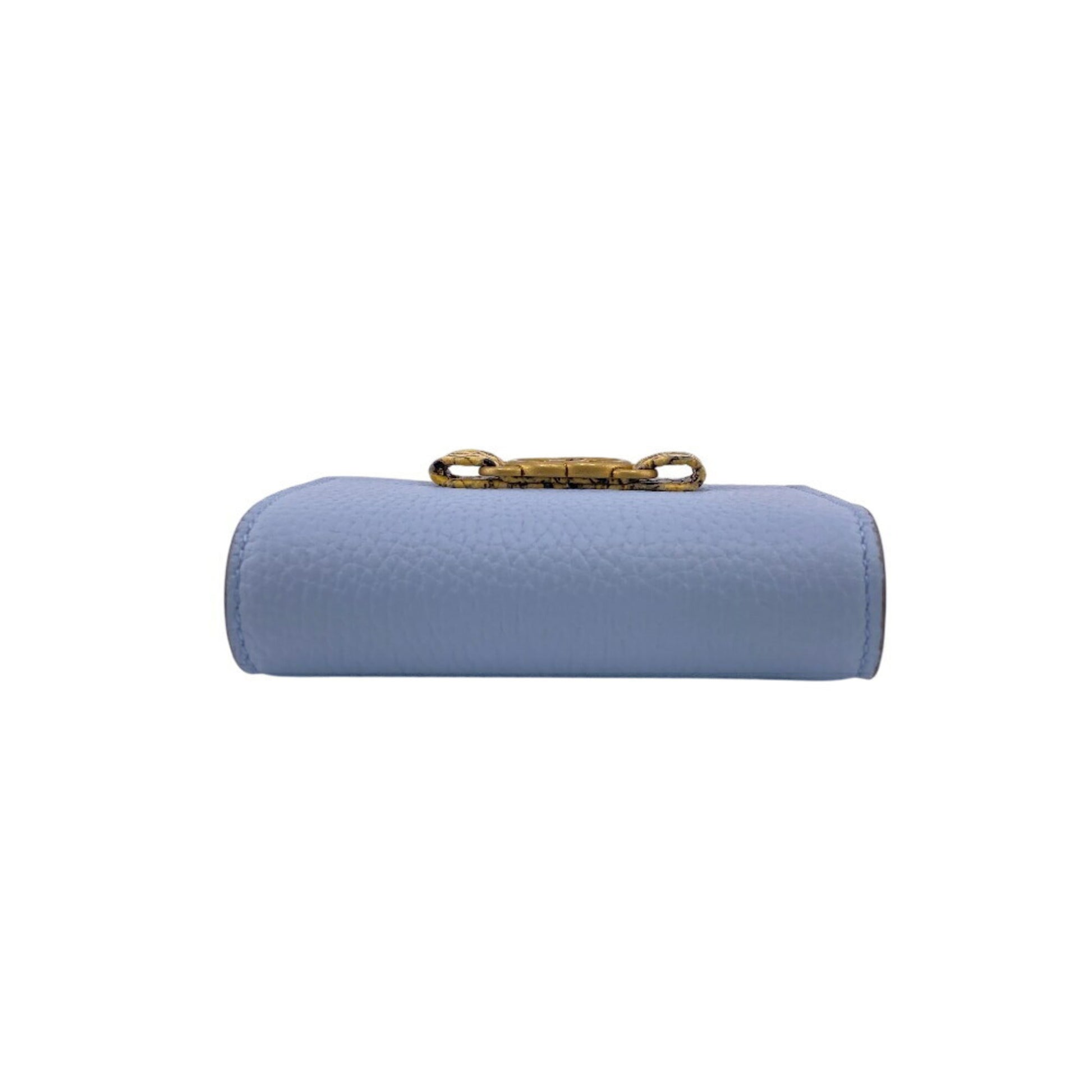 Gucci Interlocking G, Blue, Leather, wallet