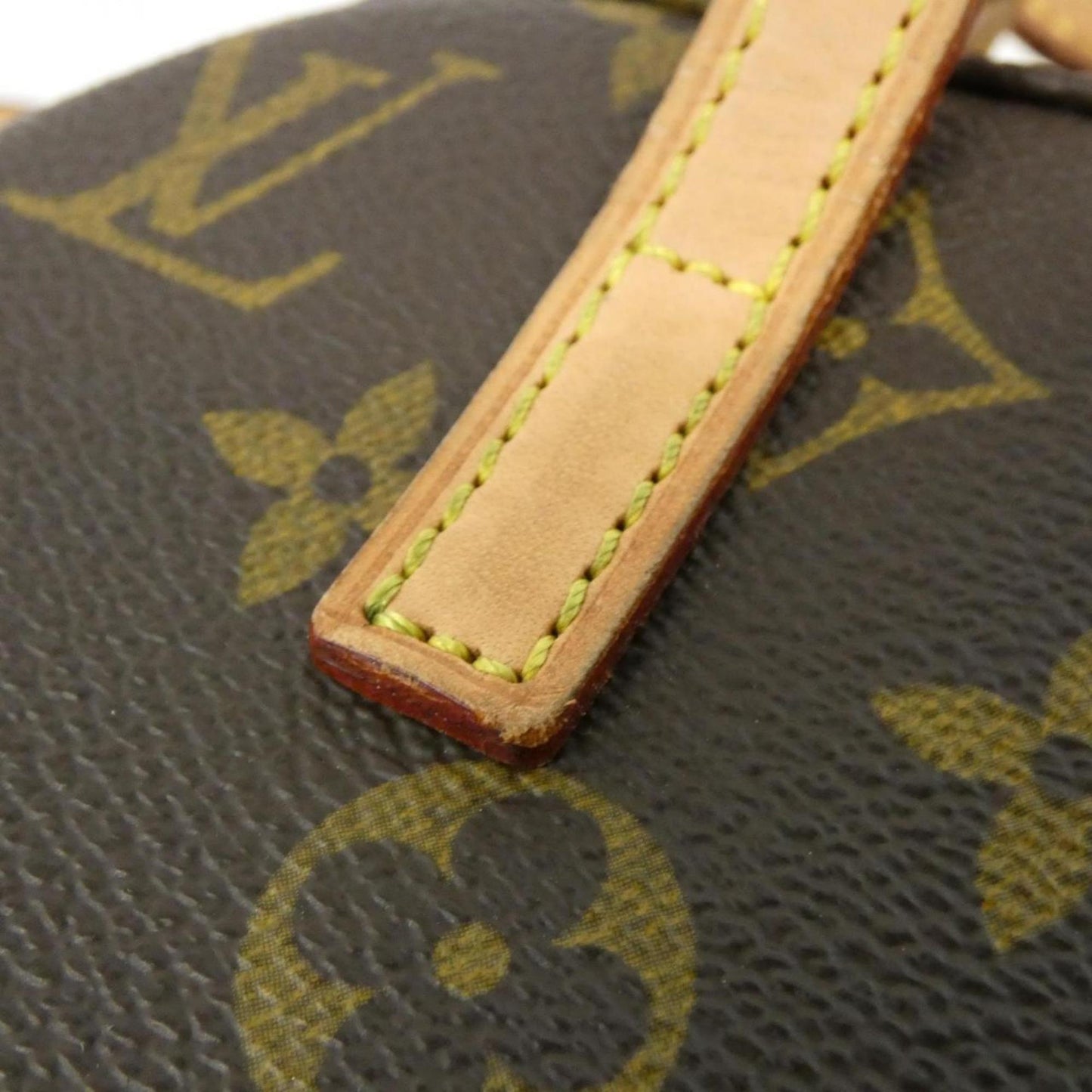 Louis Vuitton Spontini, Brown, Canvas, handbag