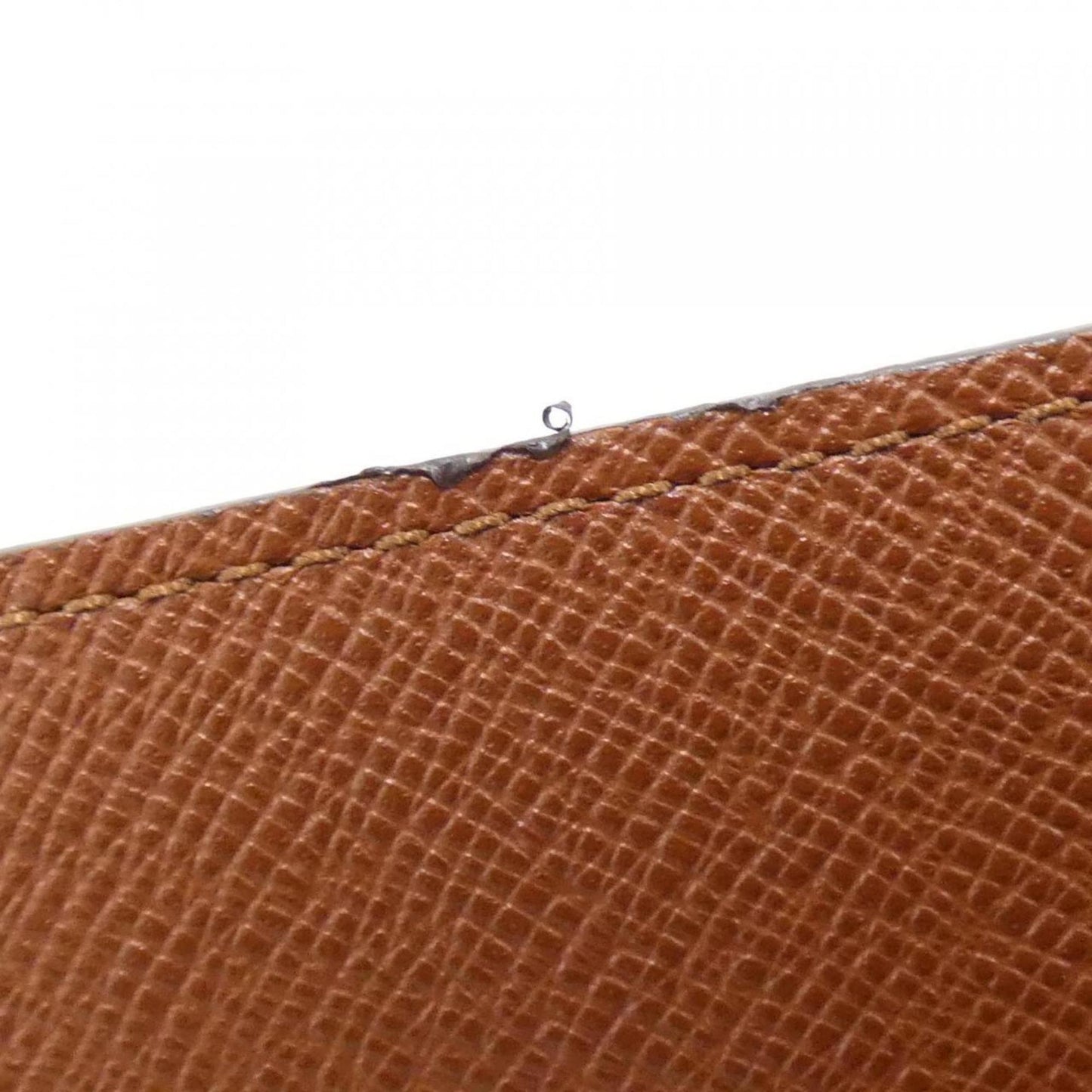 Louis Vuitton Porte Monnaie Credit, Brown, Canvas, wallet