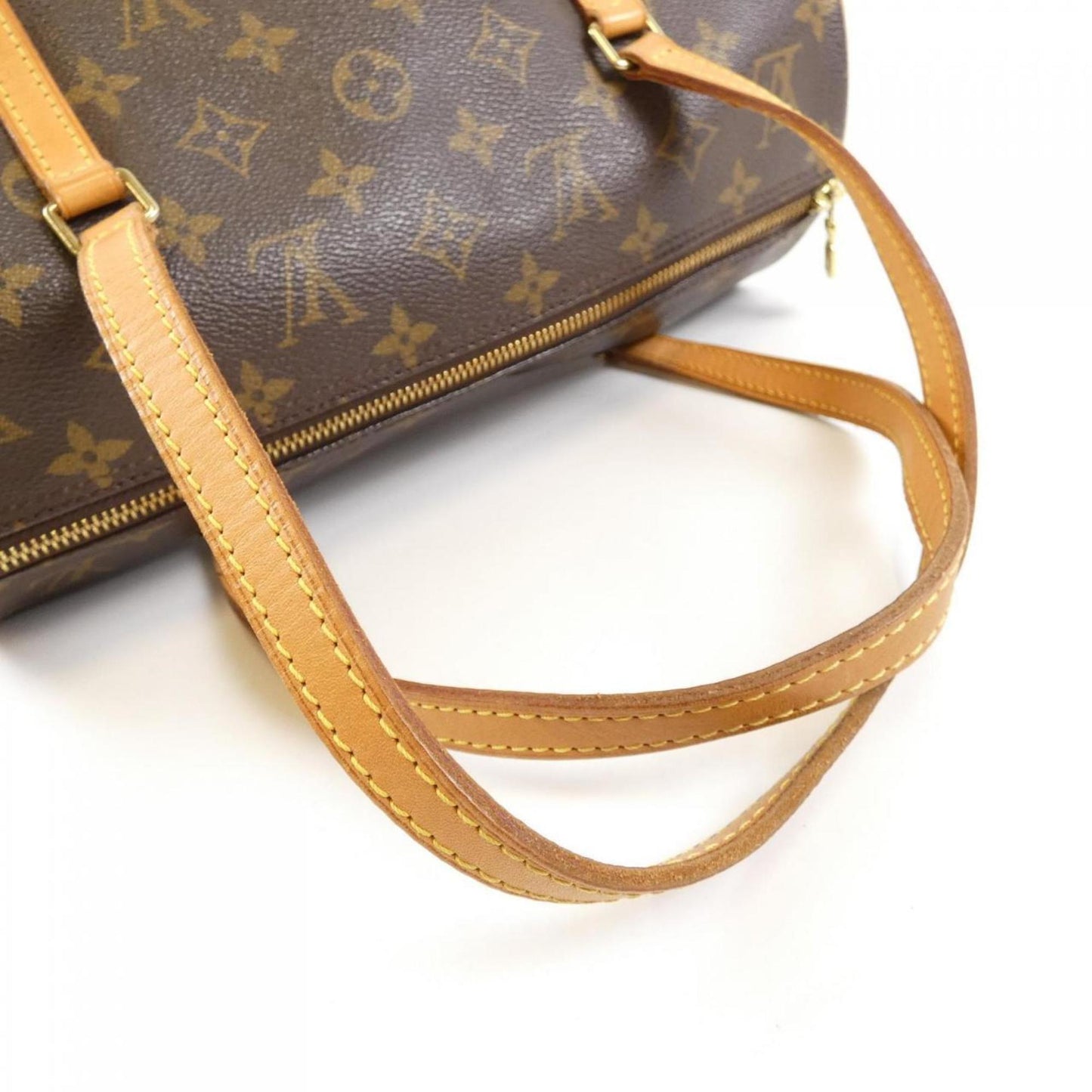 Louis Vuitton Papillon 30, Brown, Canvas, handbag