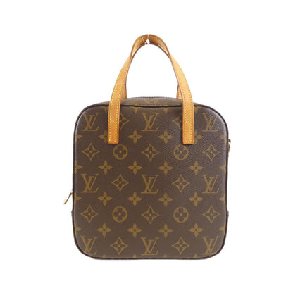 Louis Vuitton Spontini, Brown, Canvas, handbag