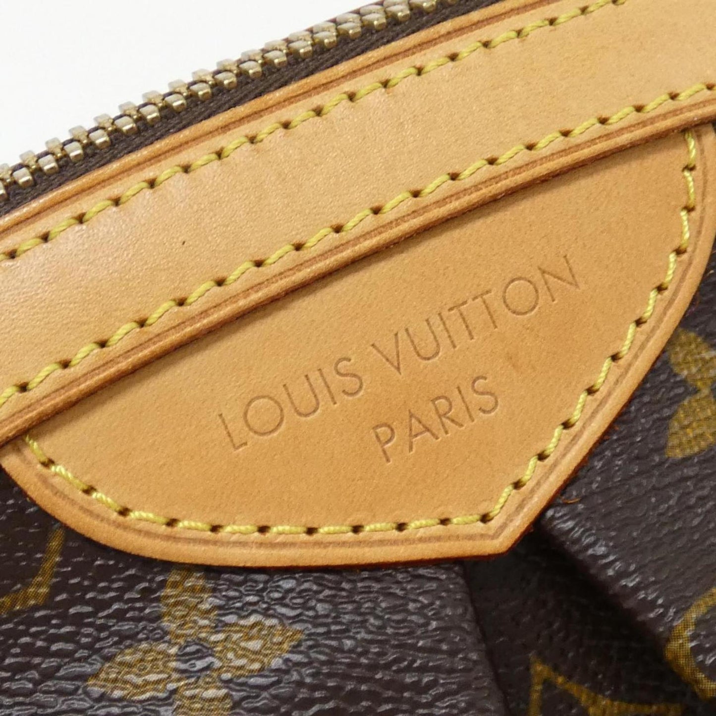 Louis Vuitton Tivoli, Brown, Canvas, handbag