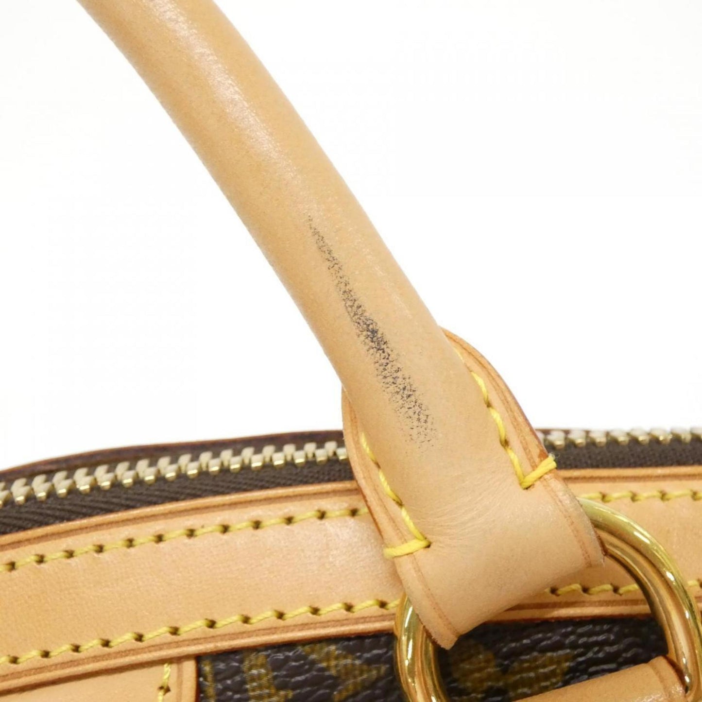 Louis Vuitton Tivoli, Brown, Canvas, handbag