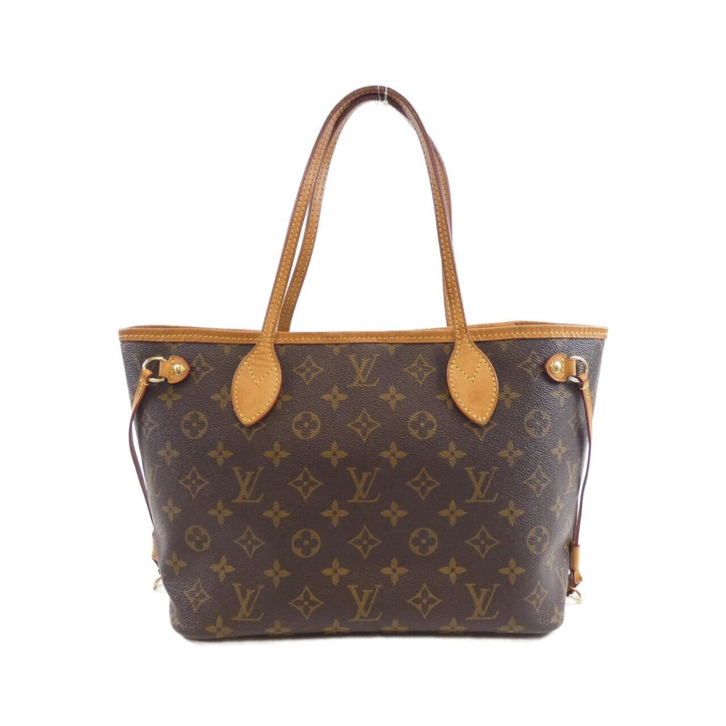 Louis Vuitton Neverfull PM, Brown, Canvas, tote