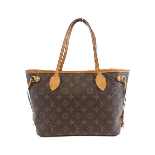 Louis Vuitton Neverfull PM, Brown, Canvas, tote