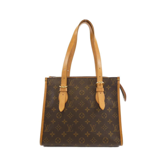 Louis Vuitton Popincourt, Brown, Canvas, shoulder