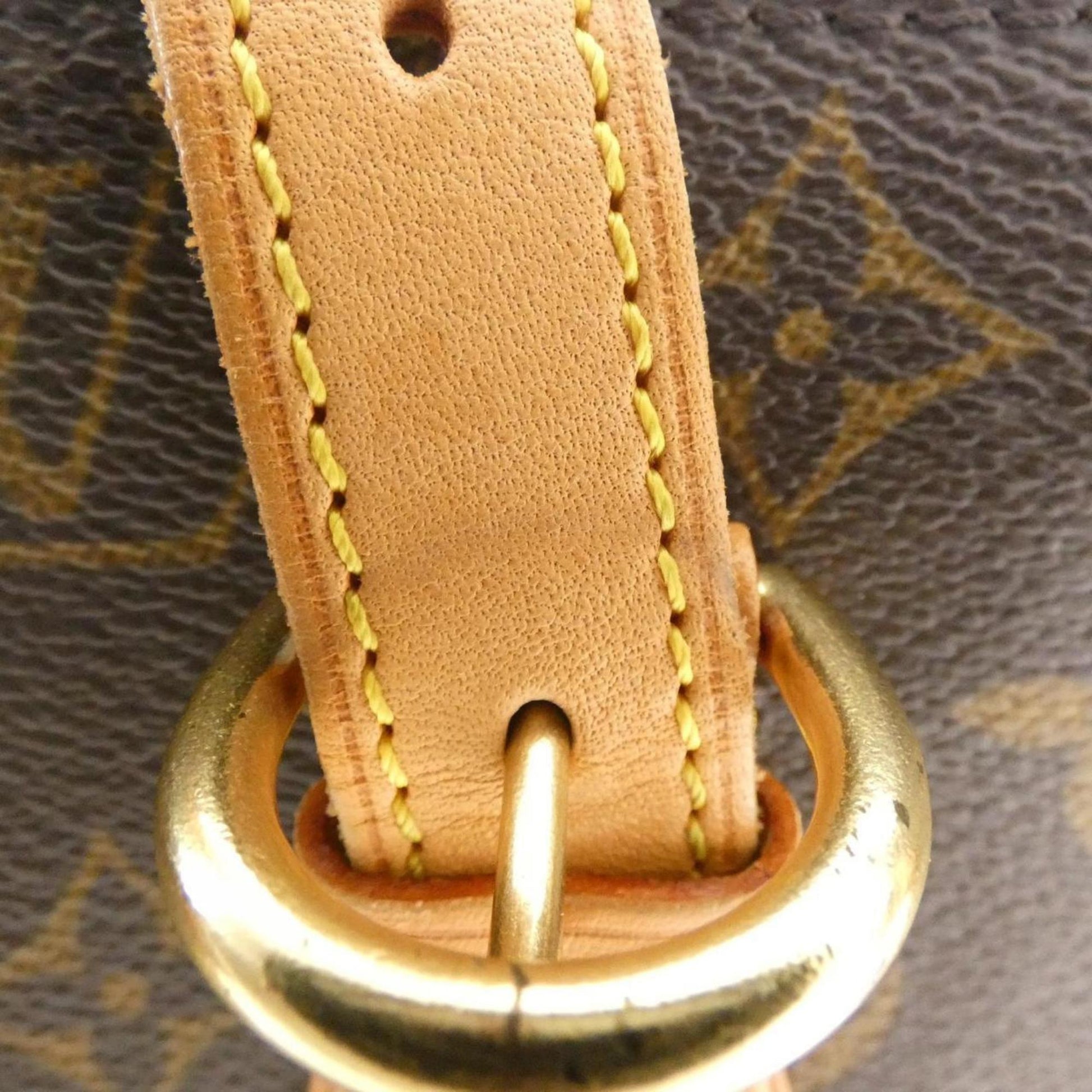 Louis Vuitton Popincourt, Brown, Canvas, shoulder