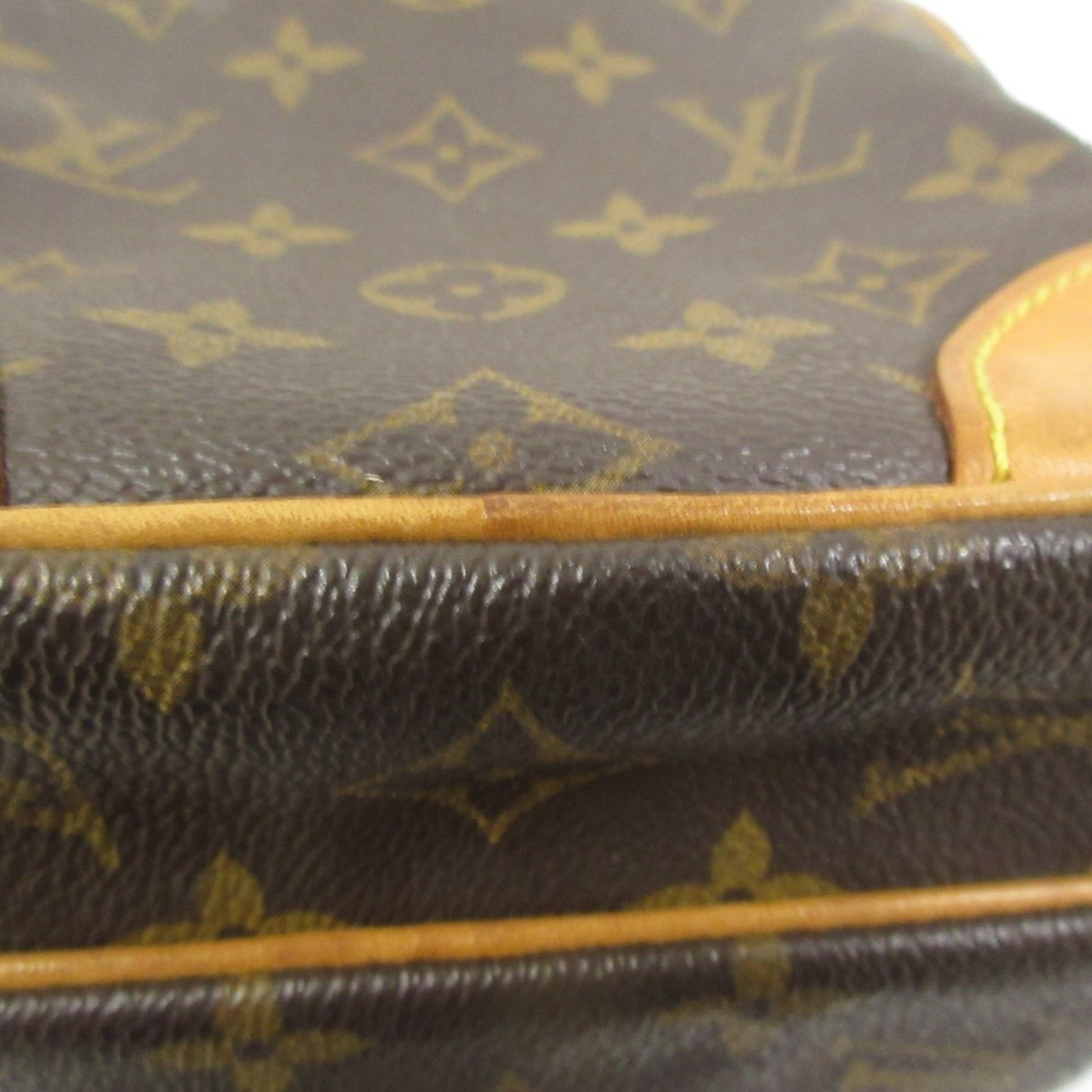 Louis Vuitton Amazon, Brown, Canvas, shoulder