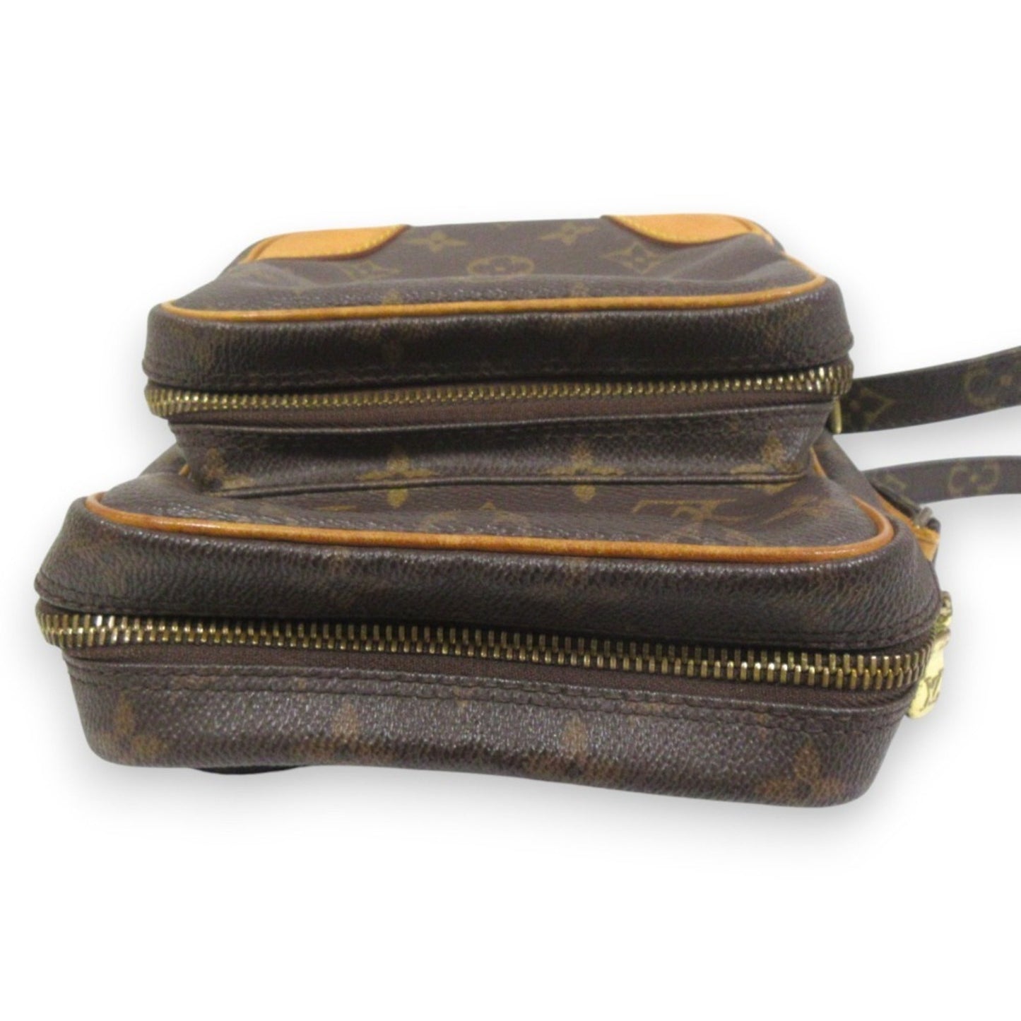 Louis Vuitton Amazon, Brown, Canvas, shoulder