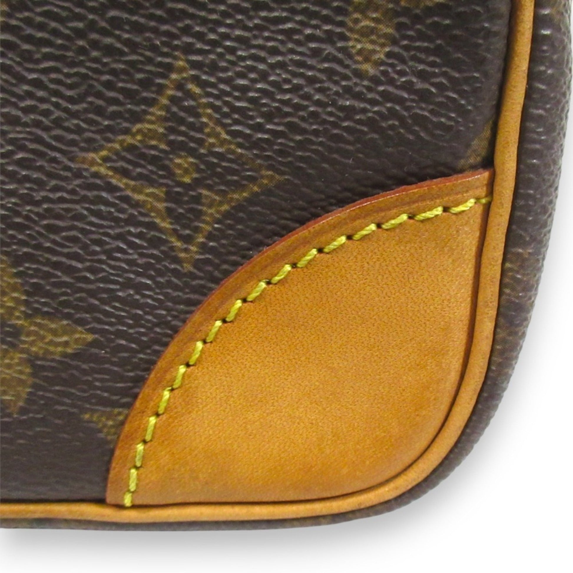 Louis Vuitton Amazon, Brown, Canvas, shoulder