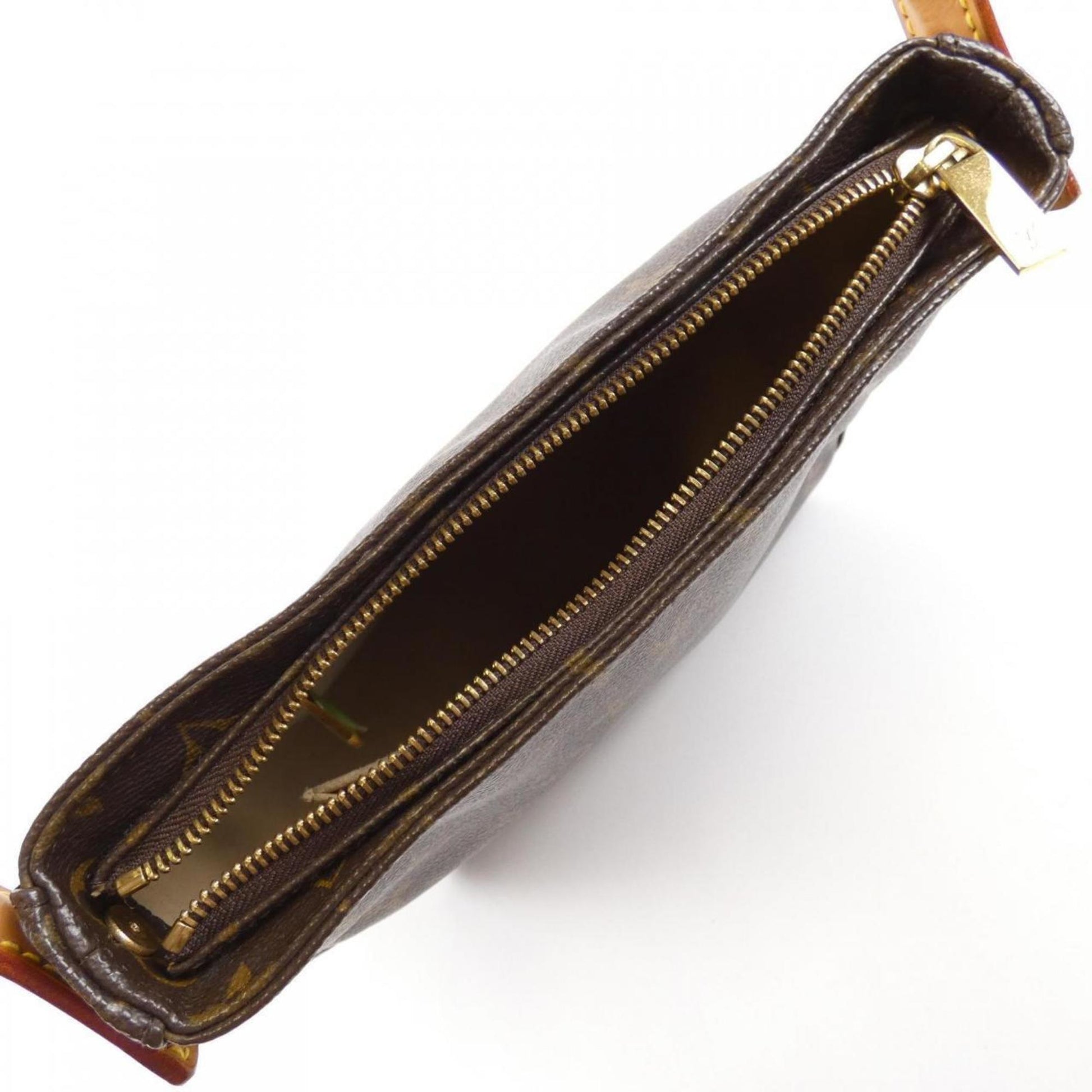 Louis Vuitton Looping MM, Brown, Canvas, shoulder