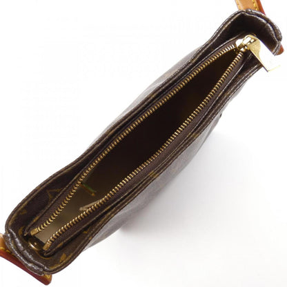 Louis Vuitton Looping MM, Brown, Canvas, shoulder