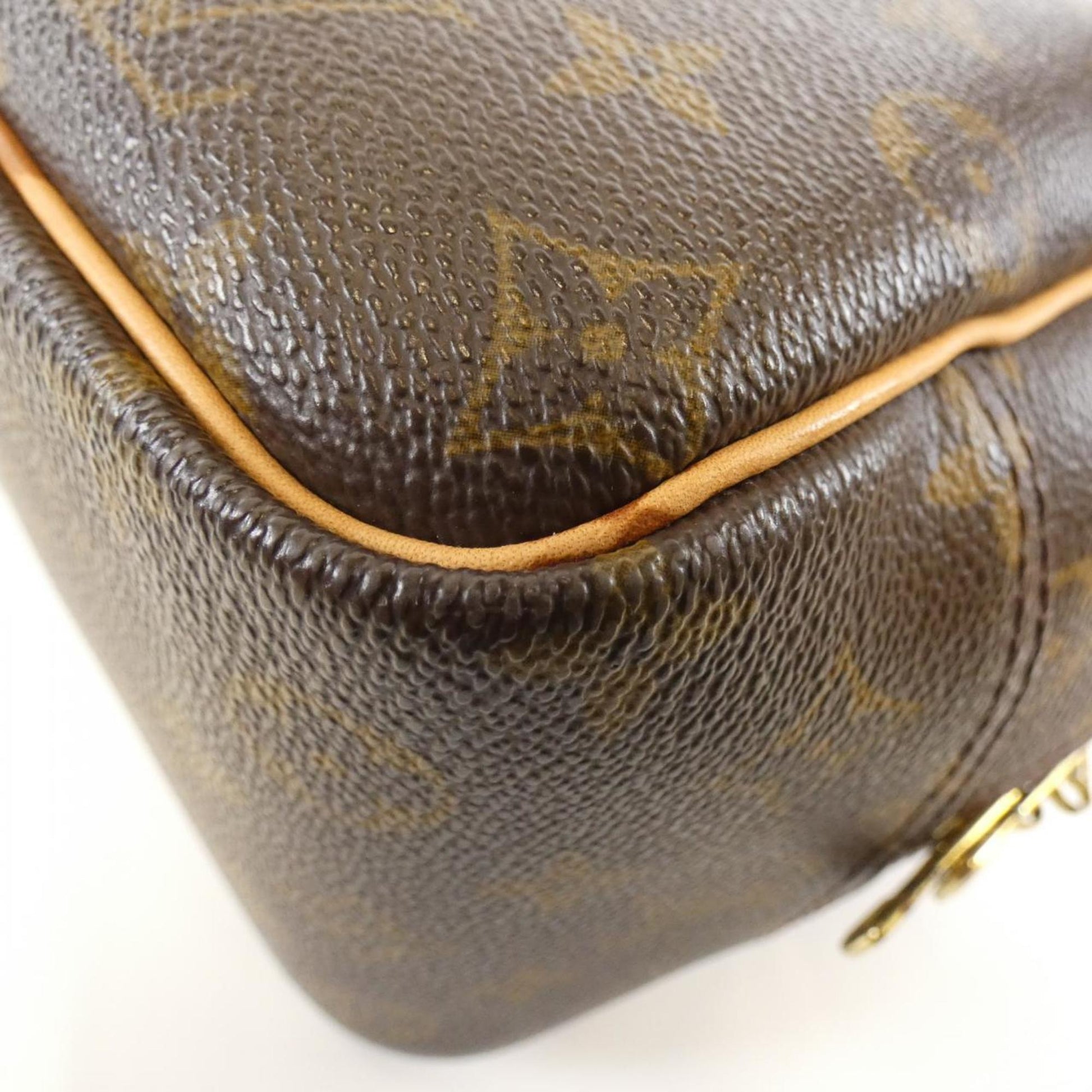 Louis Vuitton Deauville, Brown, Canvas, handbag