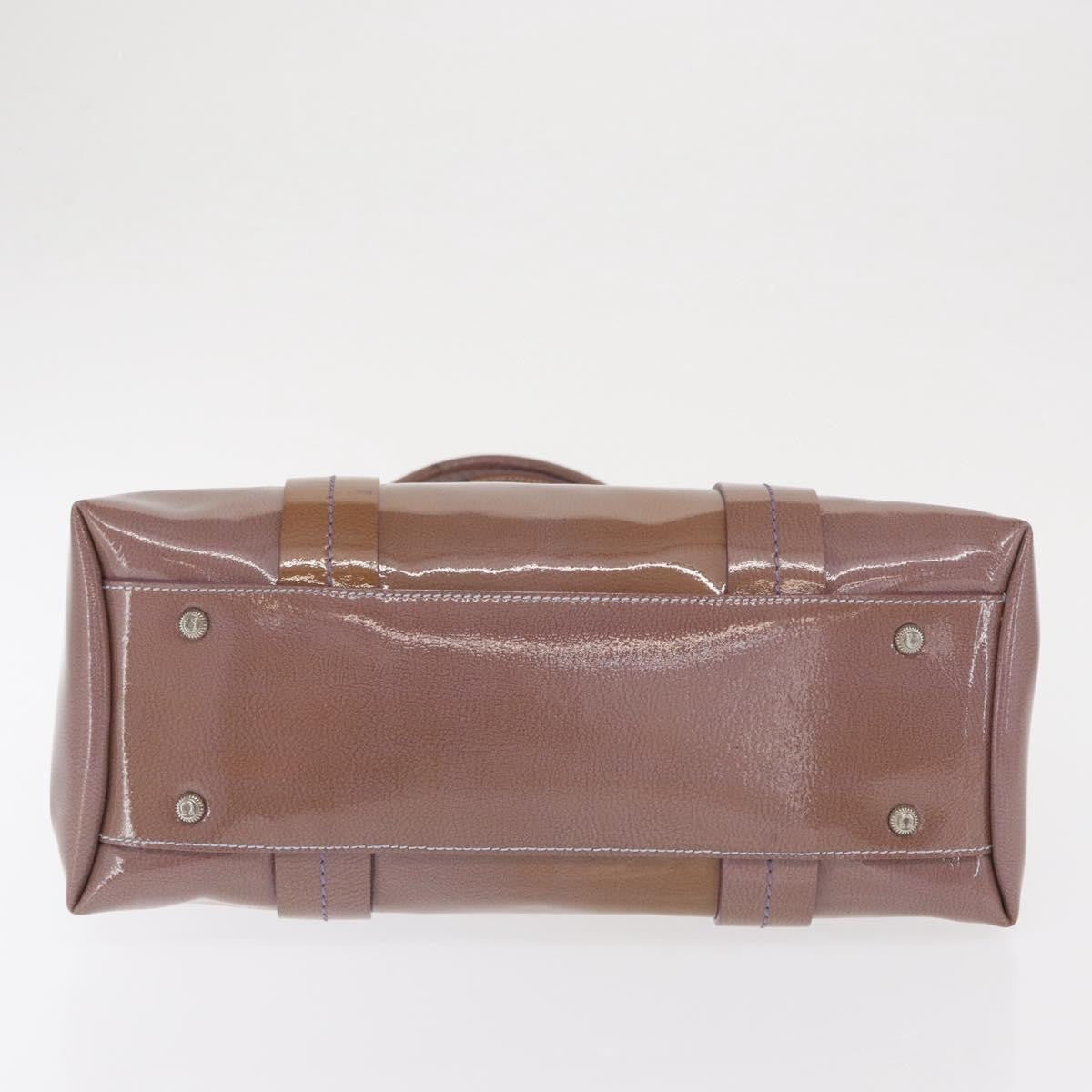 Salvatore Ferragamo Vintage Patent leather, Purple, Patent Leather, Handbag