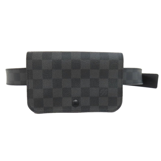 Louis Vuitton Bum Bag / Sac Ceinture, Black, Canvas, shoulder