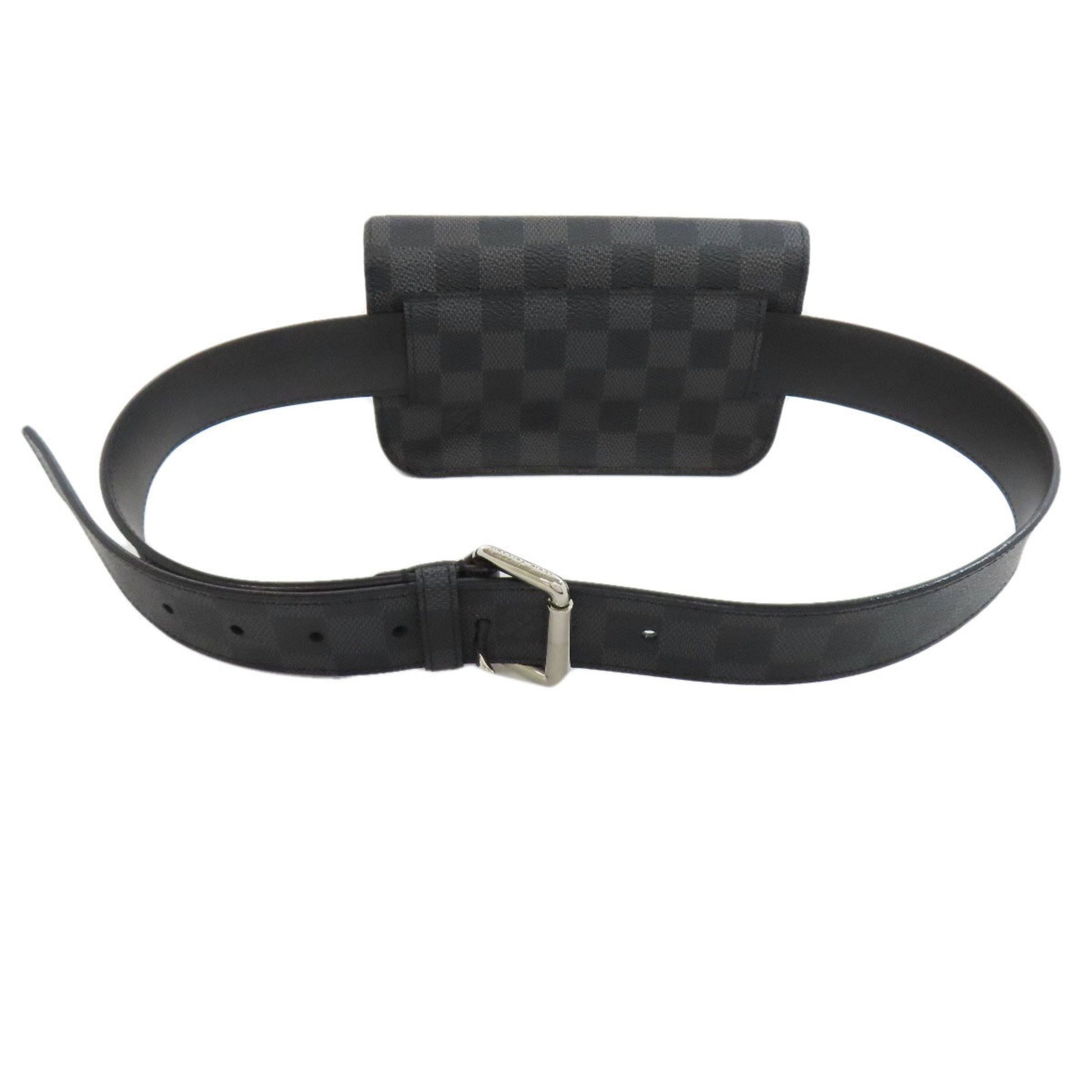 Louis Vuitton Bum Bag / Sac Ceinture, Black, Canvas, shoulder