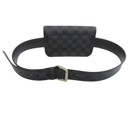 Louis Vuitton Bum Bag / Sac Ceinture, Black, Canvas, shoulder