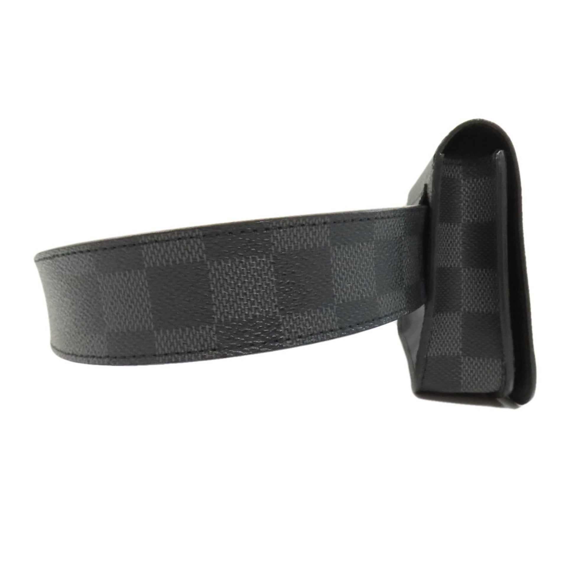 Louis Vuitton Bum Bag / Sac Ceinture, Black, Canvas, shoulder
