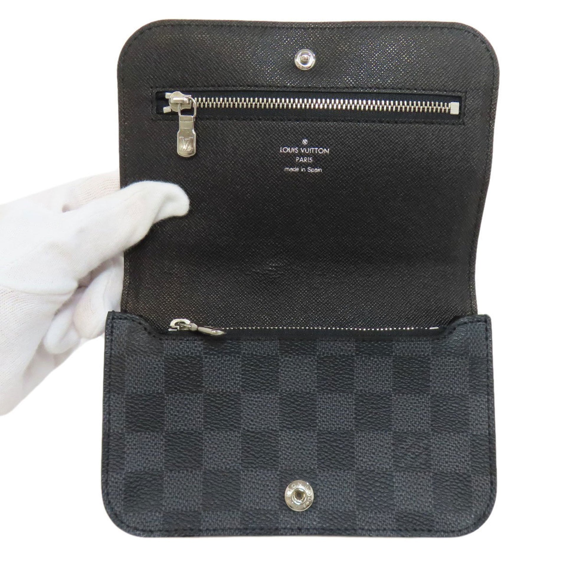 Louis Vuitton Bum Bag / Sac Ceinture, Black, Canvas, shoulder