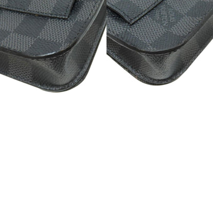 Louis Vuitton Bum Bag / Sac Ceinture, Black, Canvas, shoulder