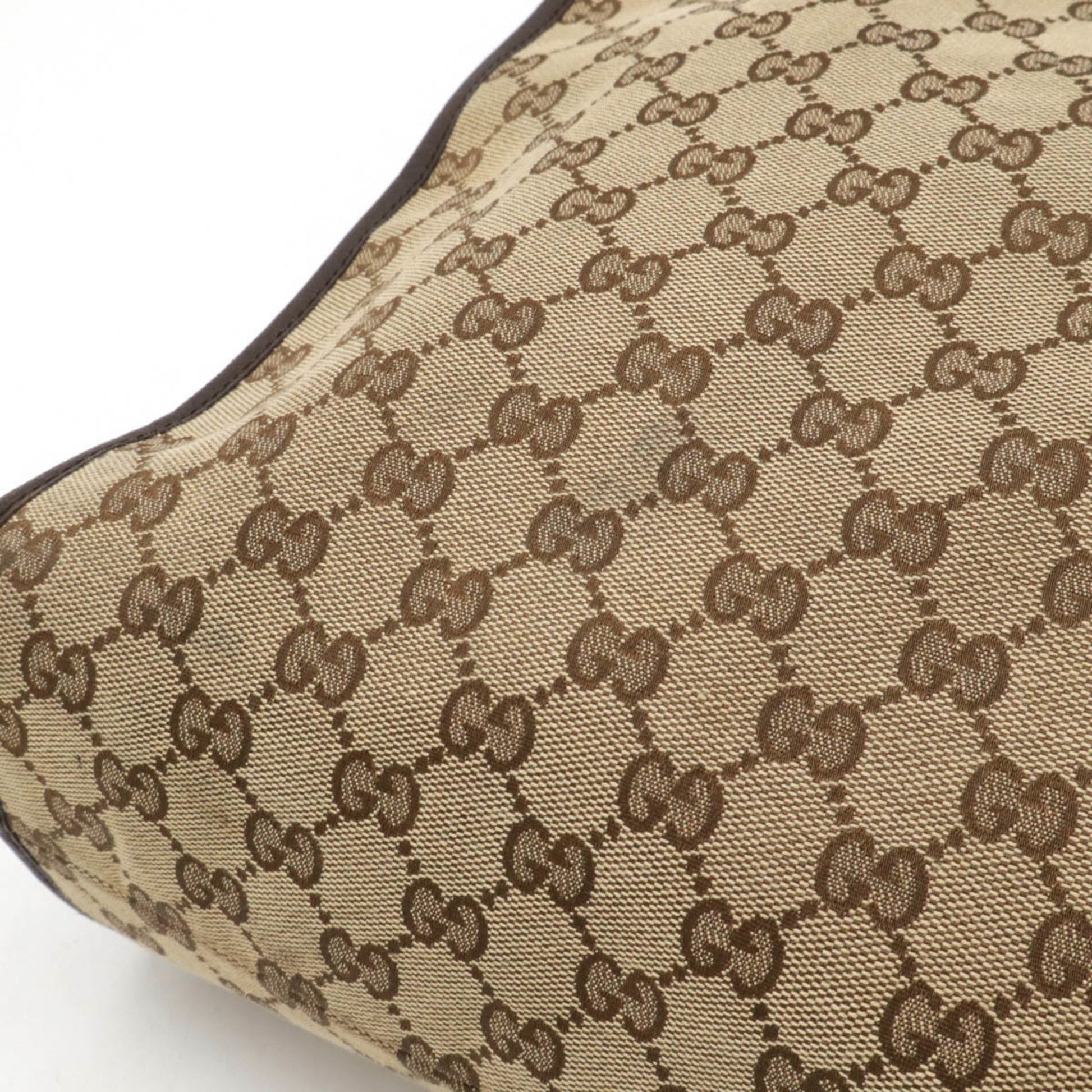 Gucci GG canvas, Brown, Canvas, tote